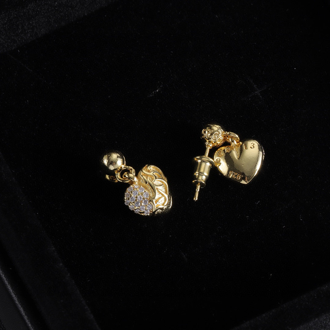 Stud Earrings for women - alternate angle view 3