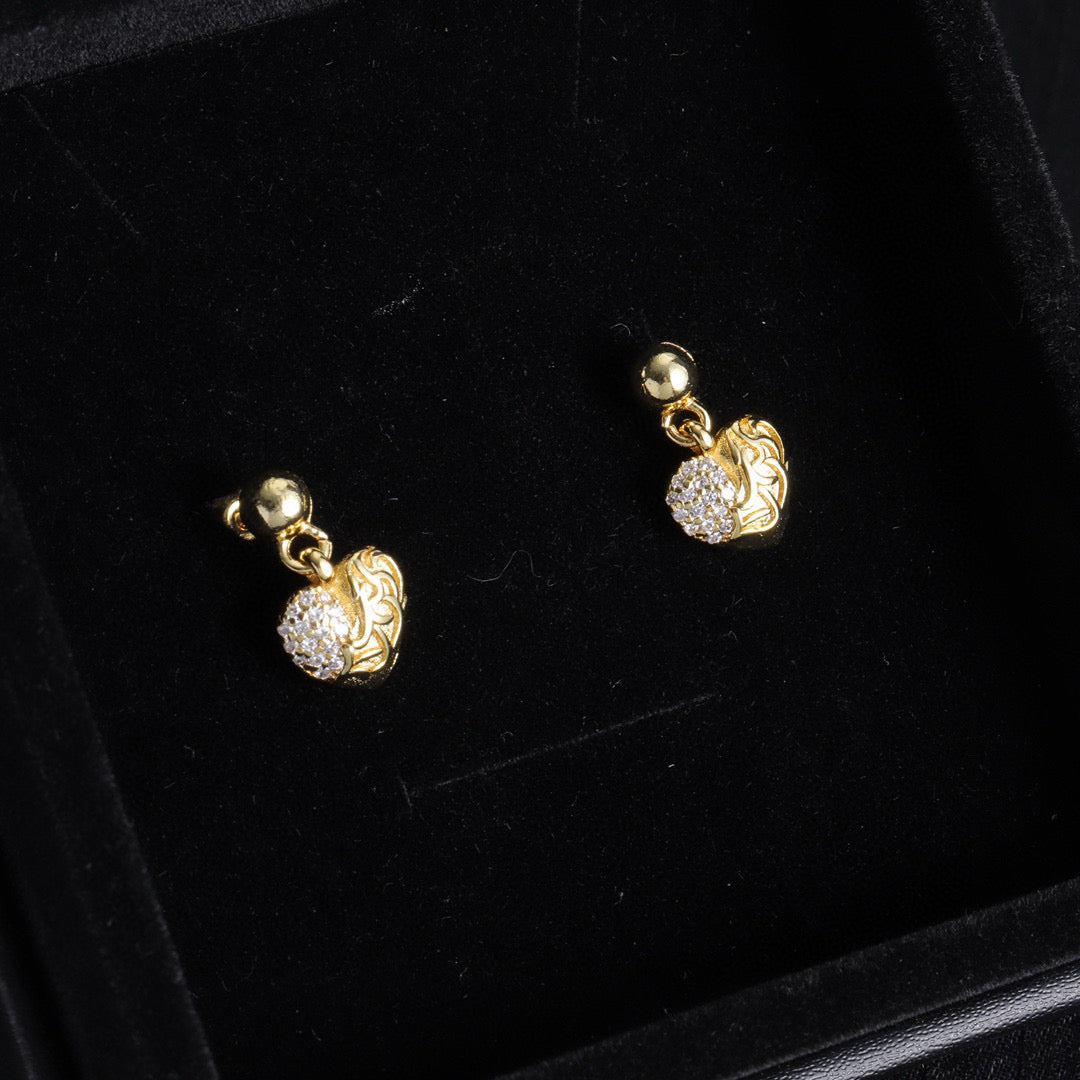 Stud Earrings for women - alternate angle view 2