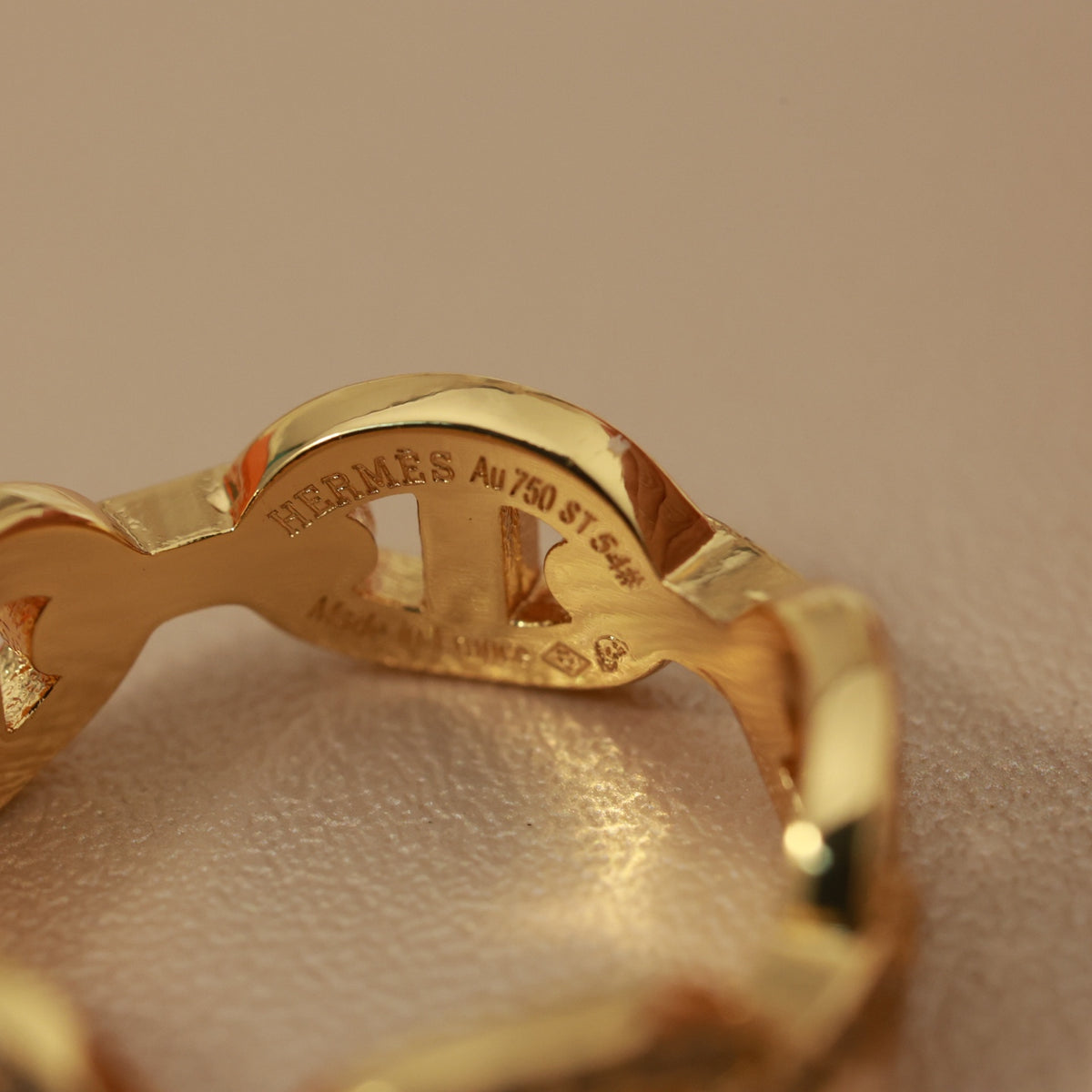 rose gold crystal rose Ring for women - alternate angle view 7