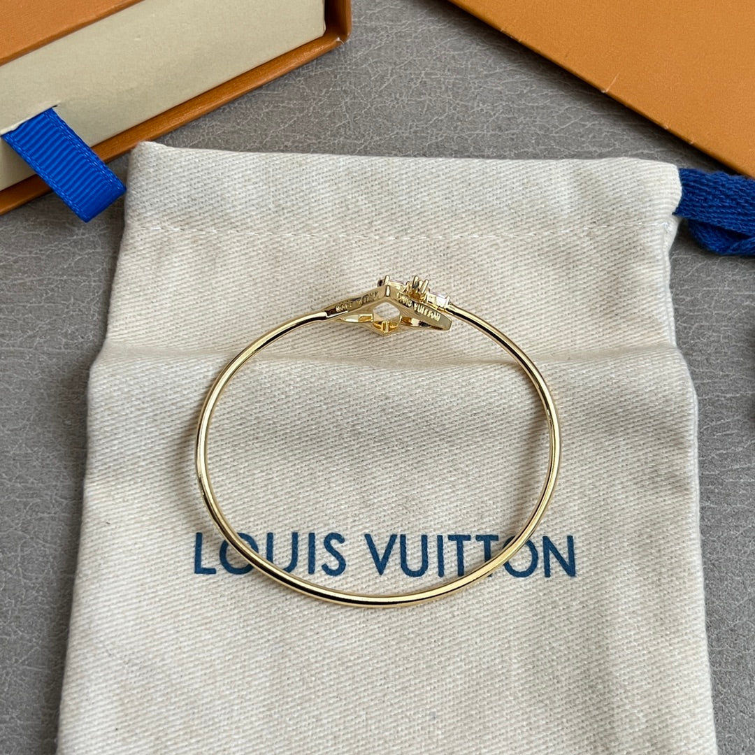 gold Bangle for women - alternate angle view 7