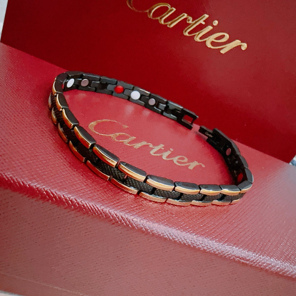 gold minimalist Ring for men - alternate angle view 3