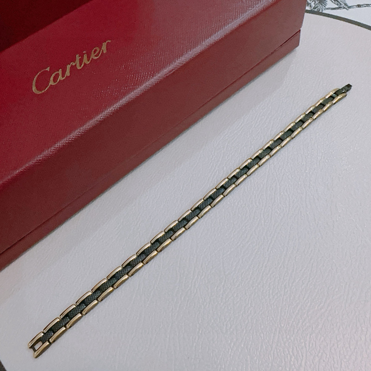 gold minimalist Ring for men - alternate angle view 8