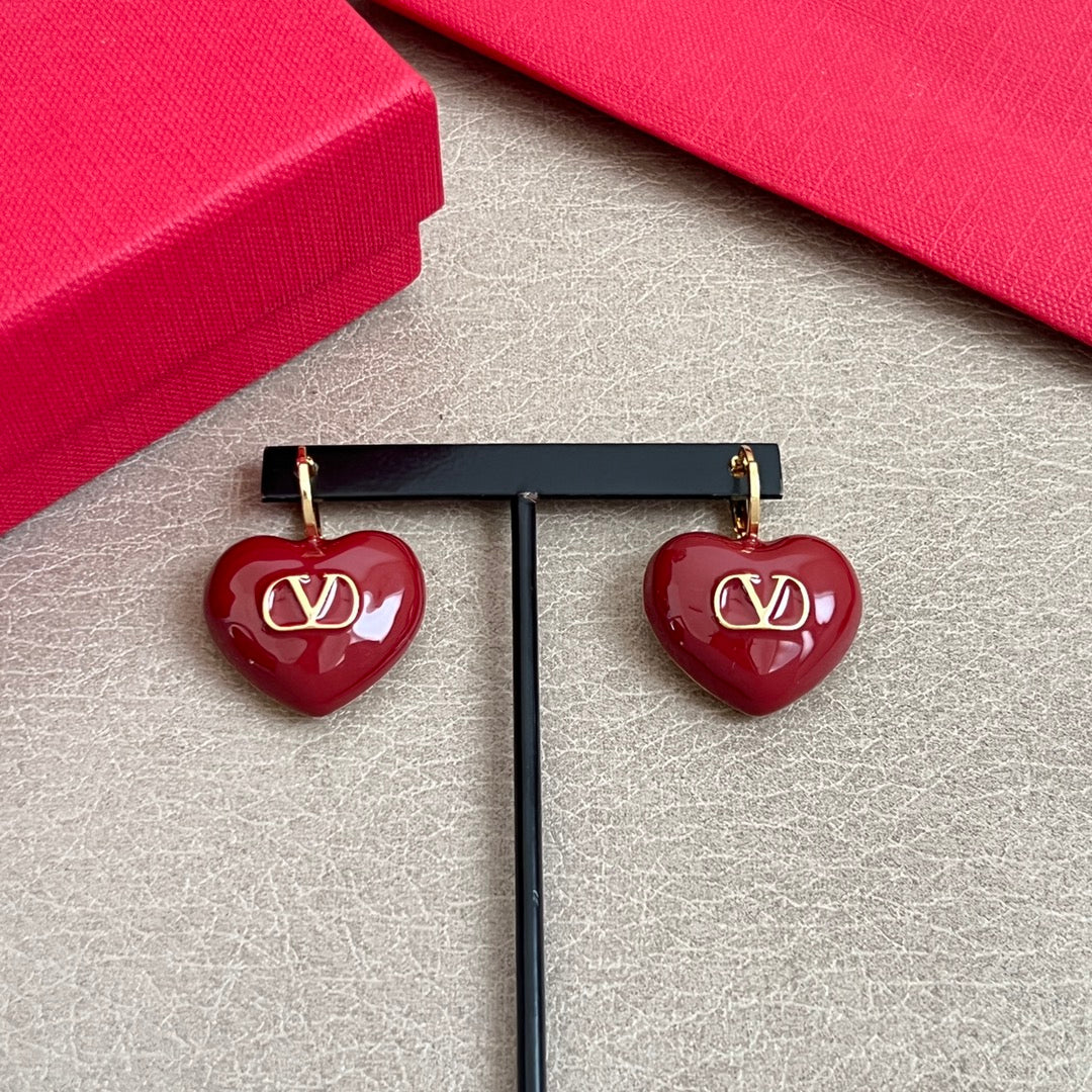 minimalist Drop Earrings for women - product detail view