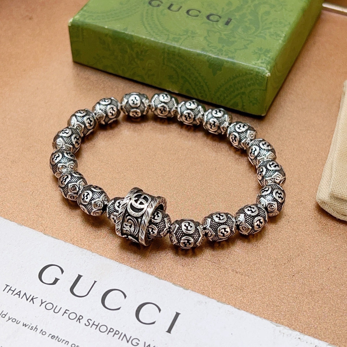 antique vintage Bracelet for men - alternate angle view 8
