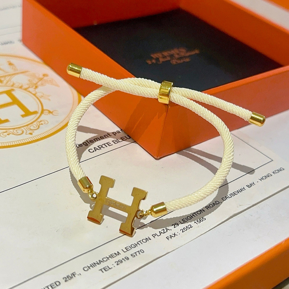 gold trendy Bracelet for women - alternate angle view 5