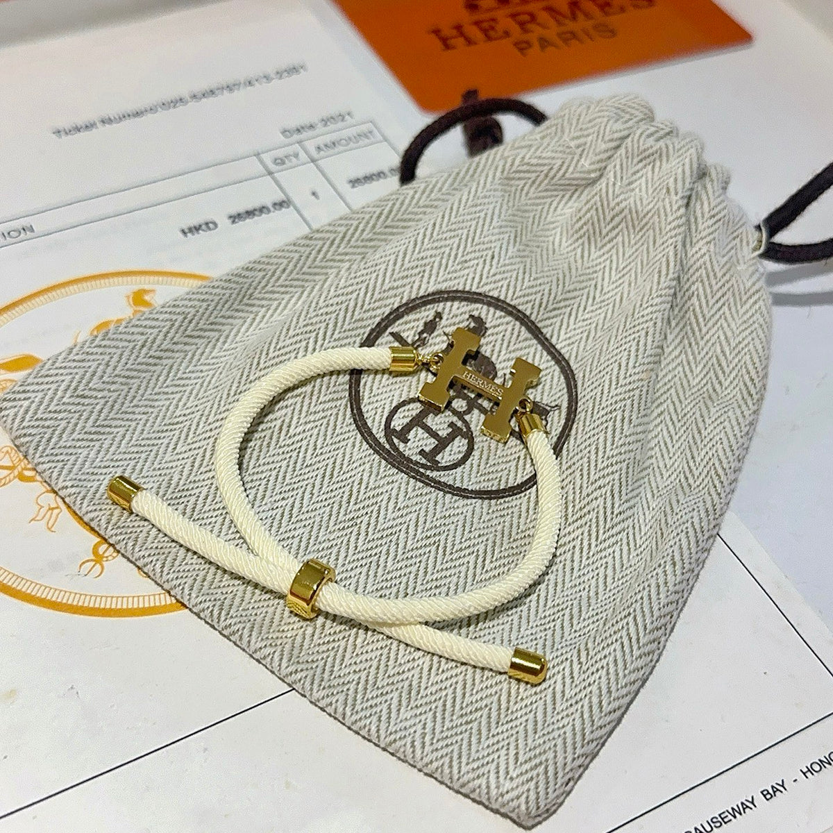 gold trendy Bracelet for women - alternate angle view 7