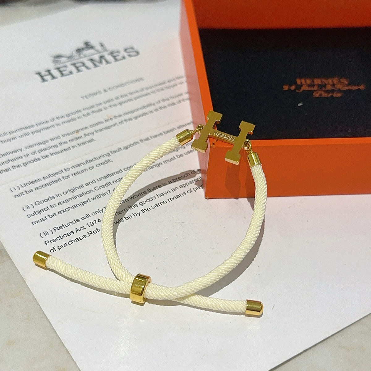 gold trendy Bracelet for women - alternate angle view 8