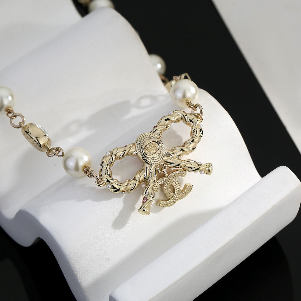 yellow brass butterfly Sweater for women - alternate angle view 3