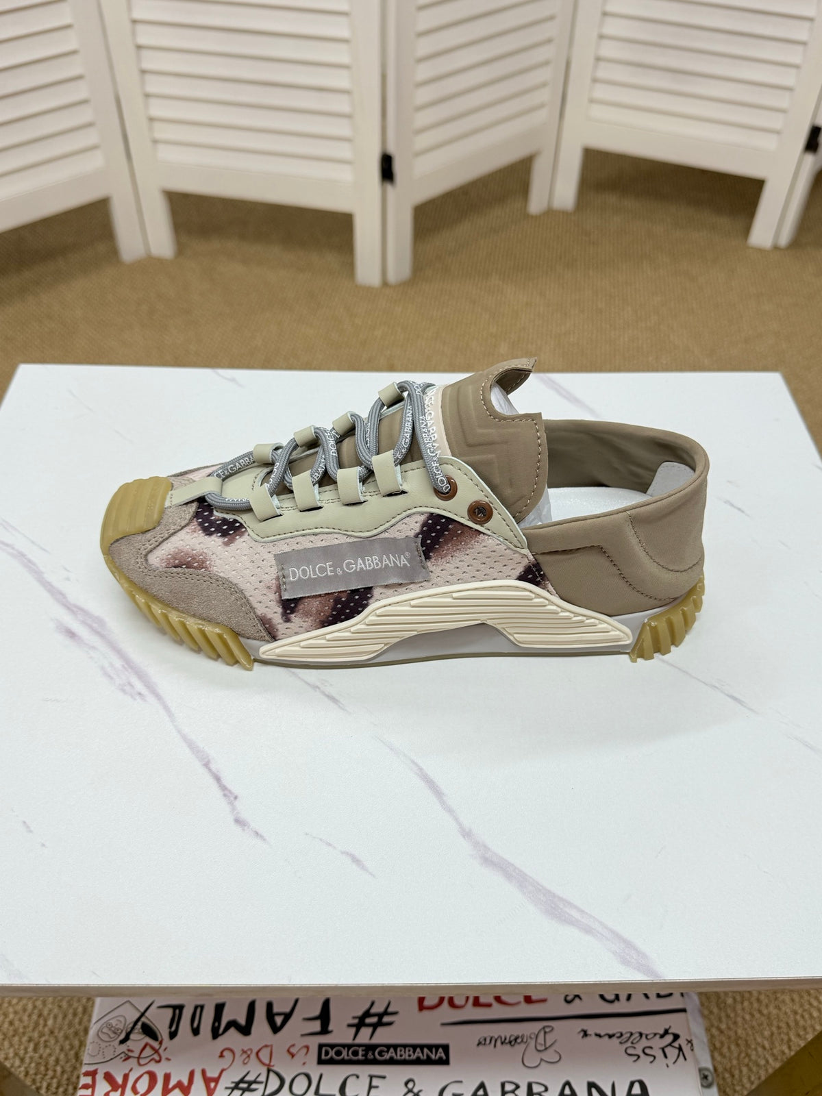 Dolce & Gabbana DG Couple's Athletic Casual Sneakers