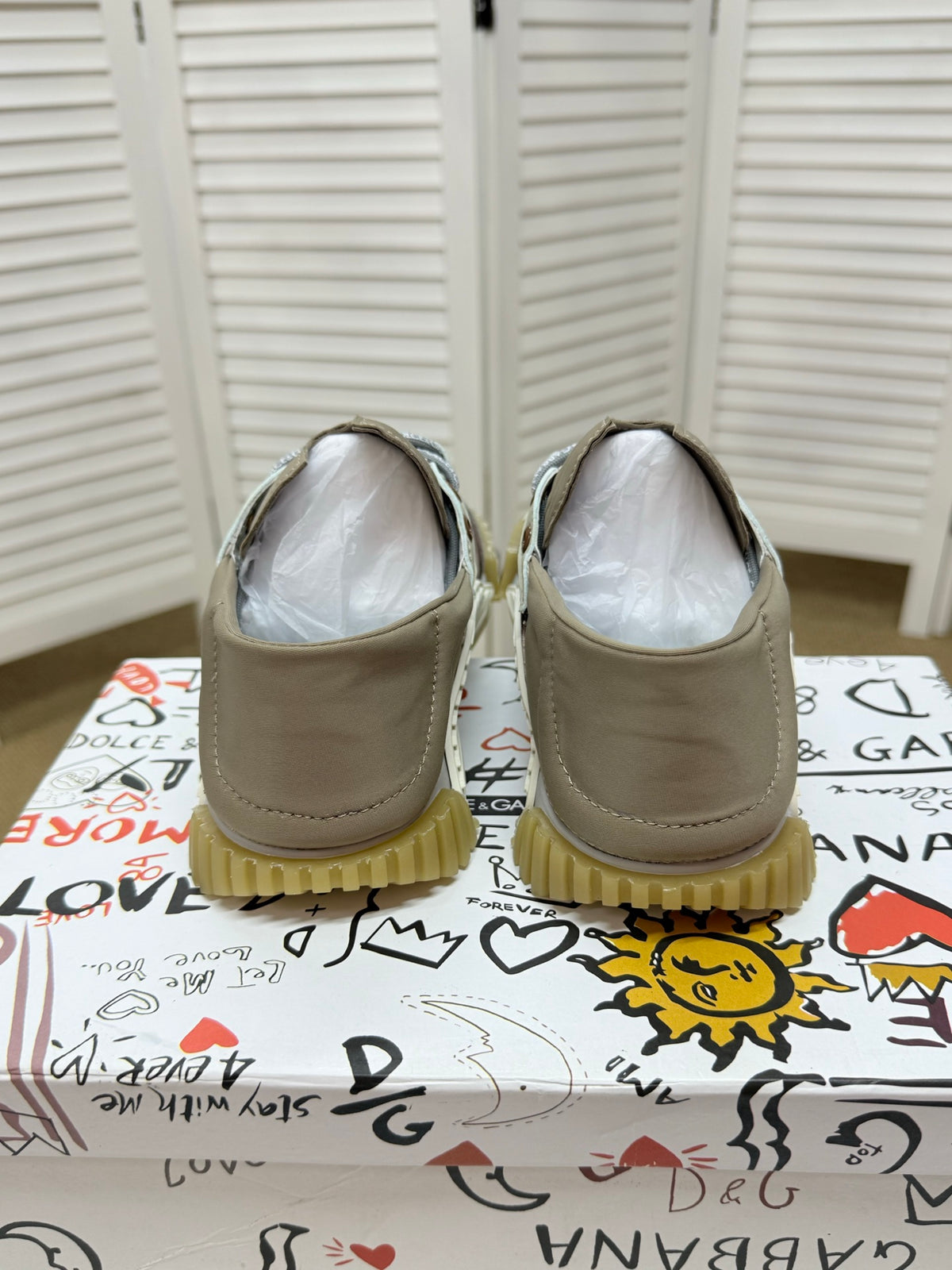 Dolce & Gabbana DG Couple's Athletic Casual Sneakers