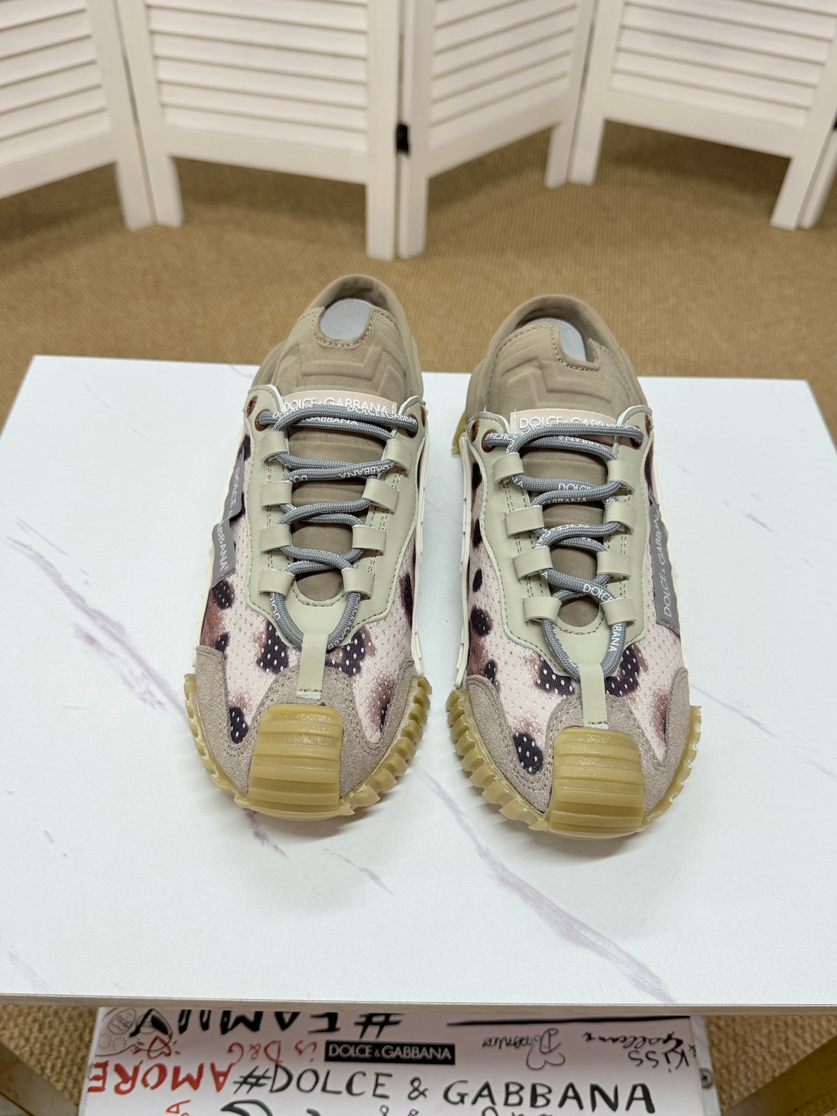 Dolce & Gabbana DG Couple's Athletic Casual Sneakers