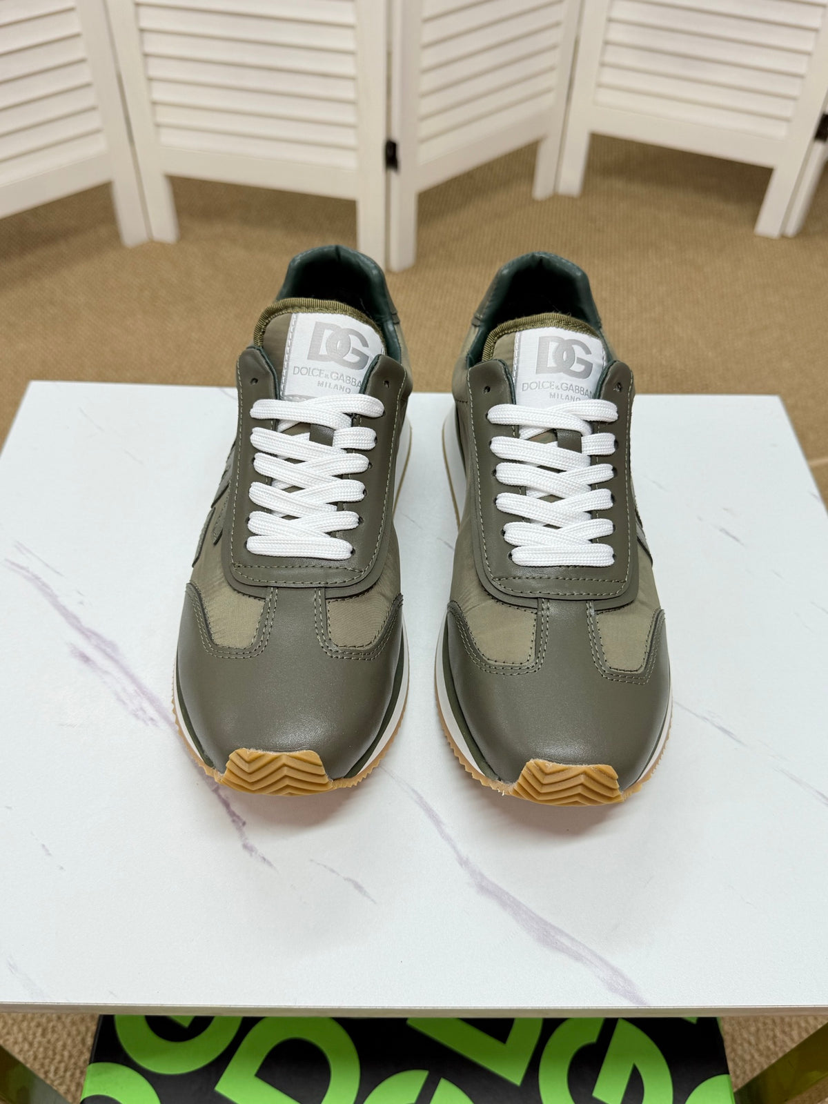 Dolce & Gabbana DG Couple's Athletic Casual Sneakers