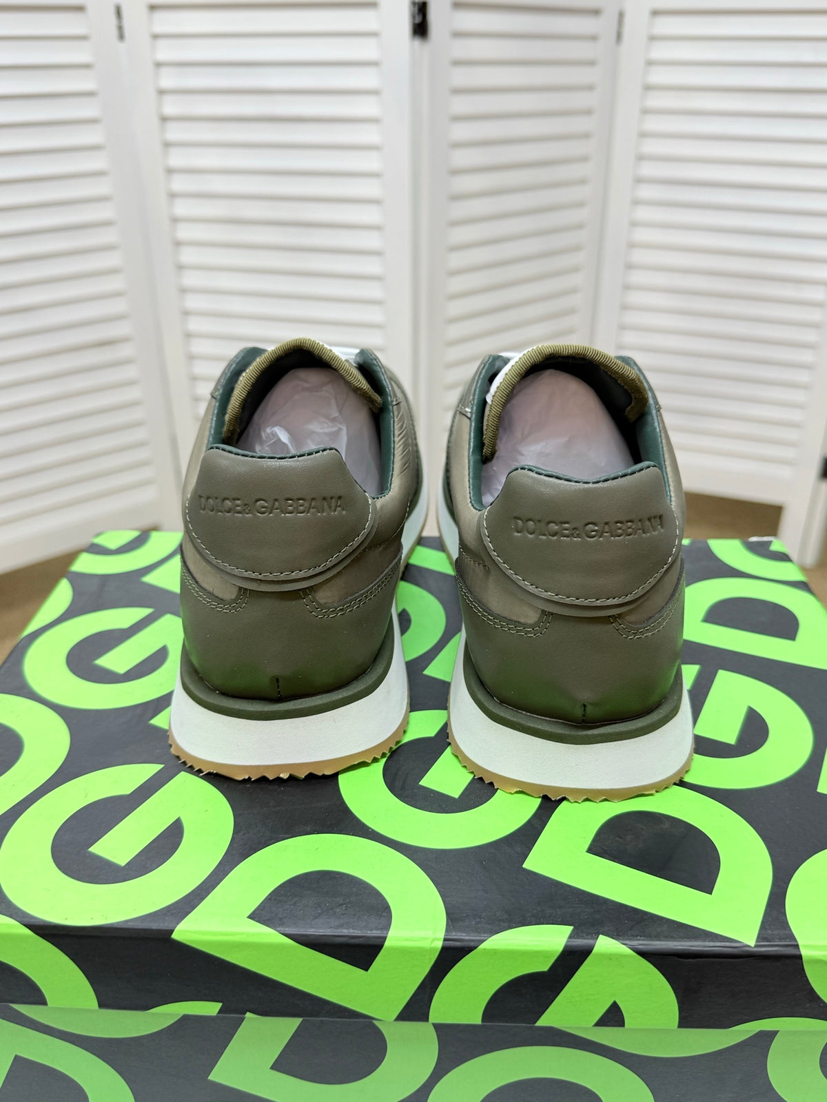 Dolce & Gabbana DG Couple's Athletic Casual Sneakers