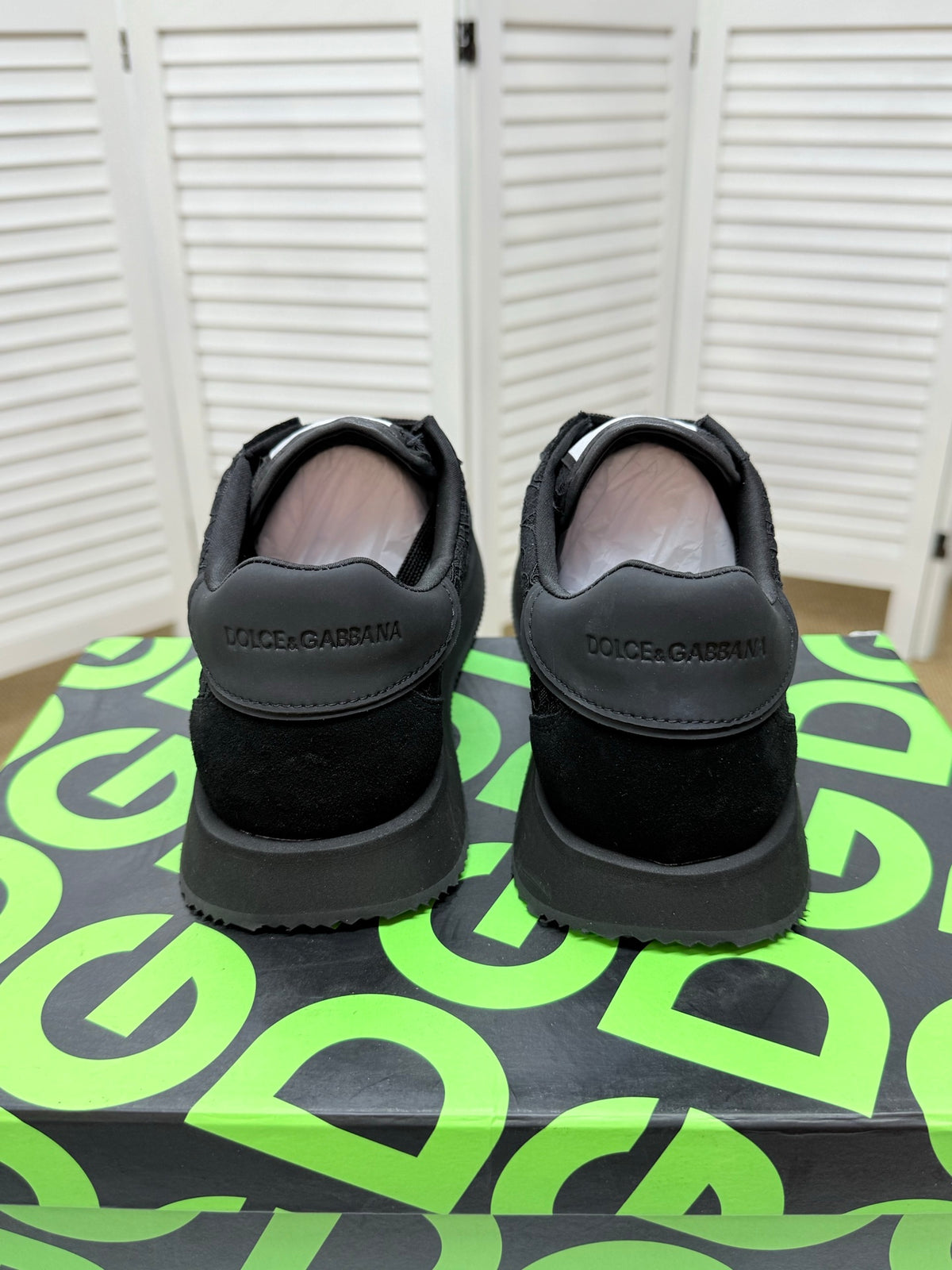 Dolce & Gabbana DG Couple's Athletic Casual Sneakers