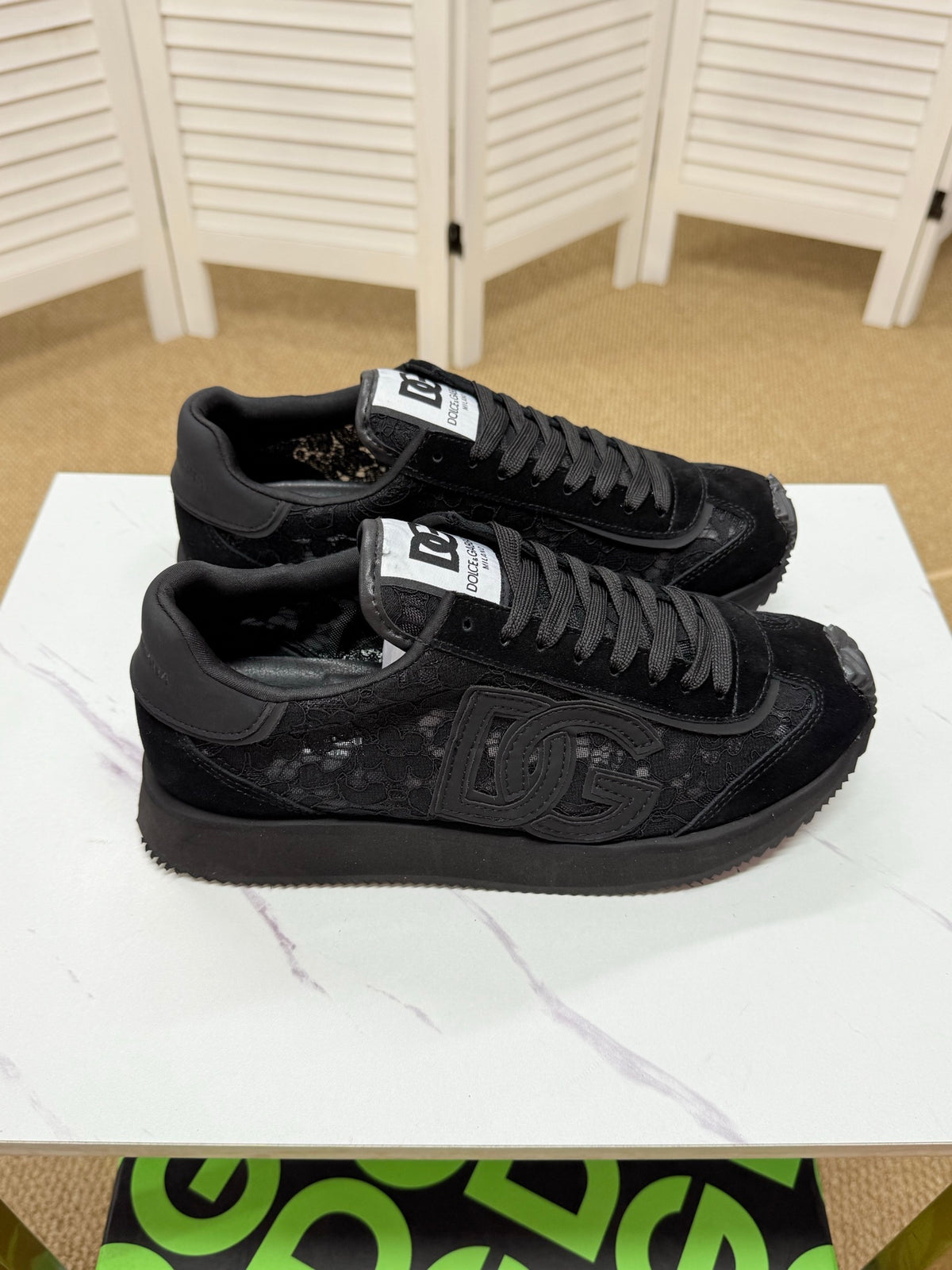 Dolce & Gabbana DG Couple's Athletic Casual Sneakers