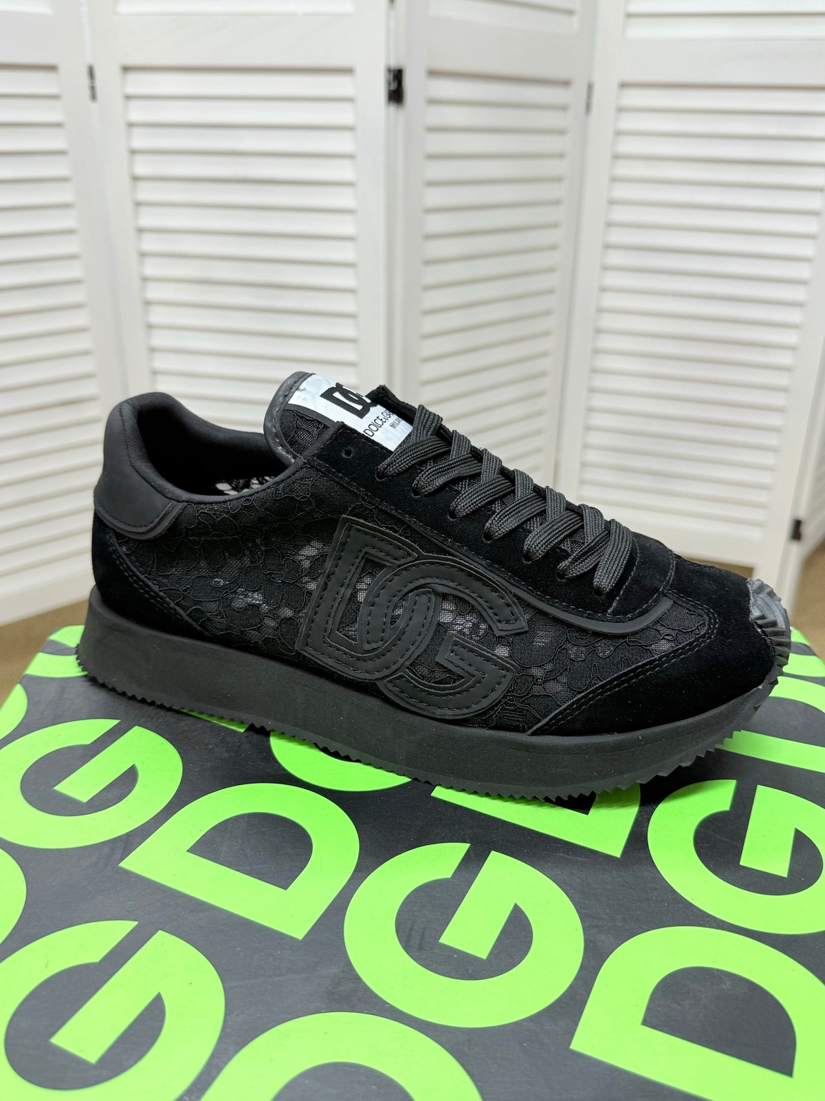 Dolce & Gabbana DG Couple's Athletic Casual Sneakers