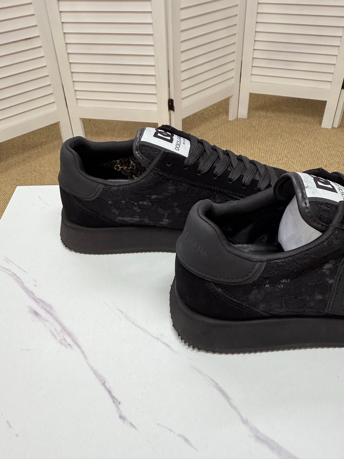 Dolce & Gabbana DG Couple's Athletic Casual Sneakers