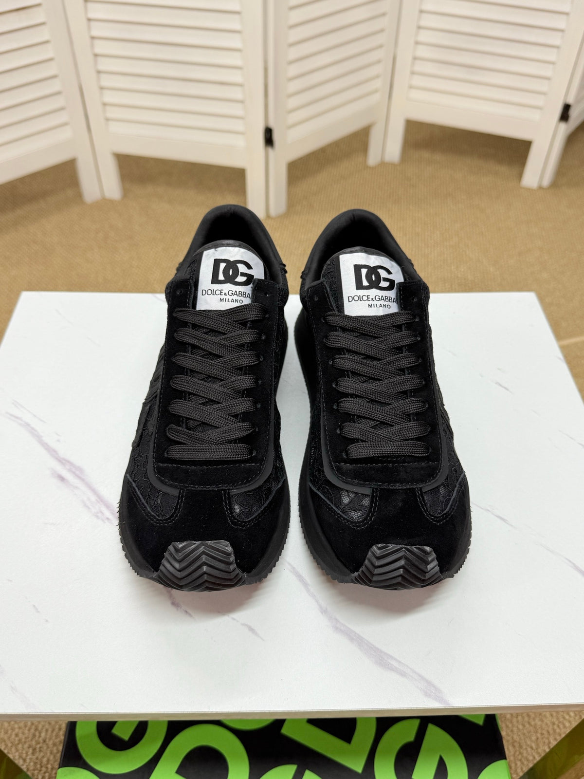 Dolce & Gabbana DG Couple's Athletic Casual Sneakers