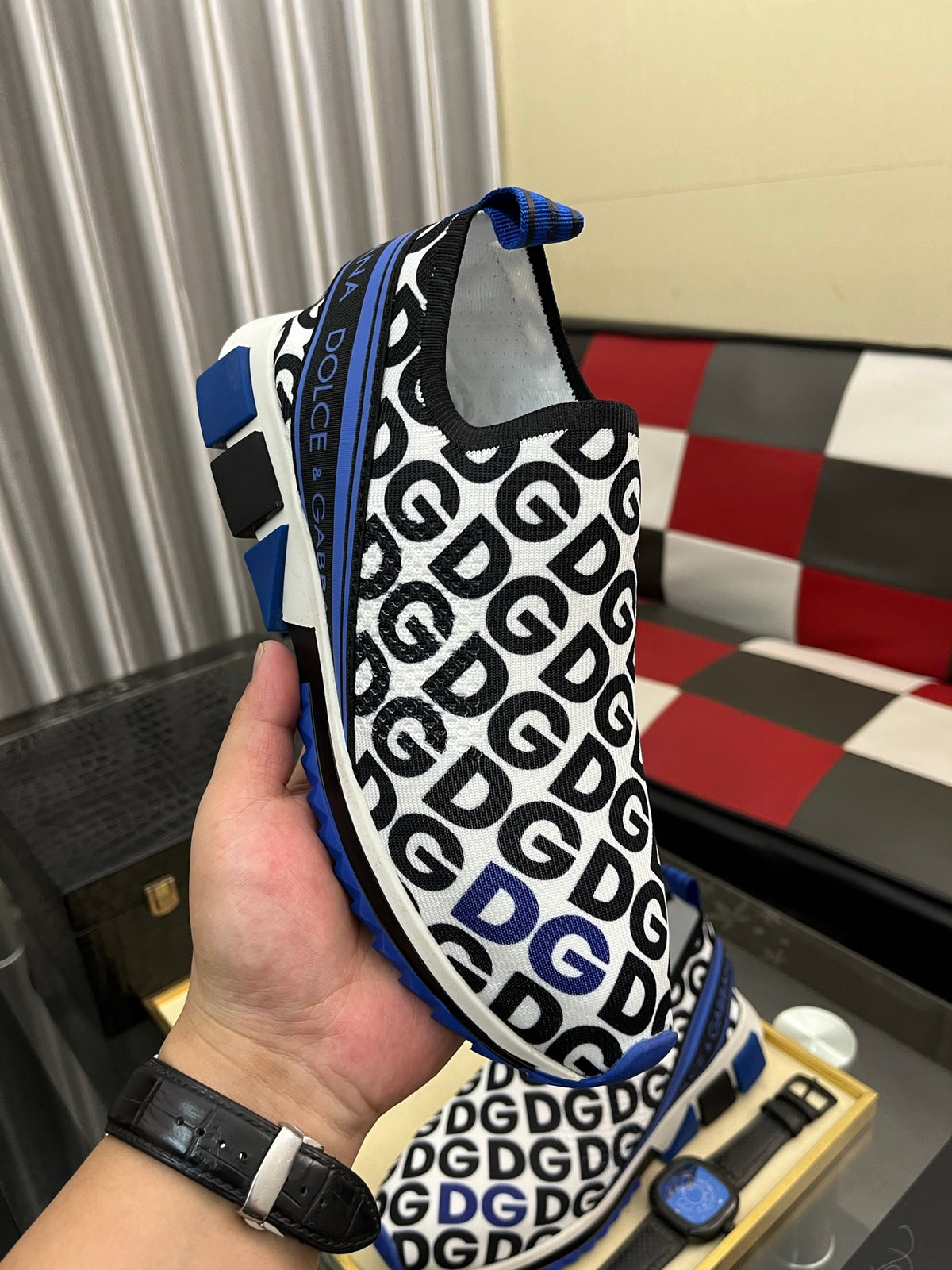 Dolce & Gabbana DG Men's Fashion Athletic Casual Sneakers