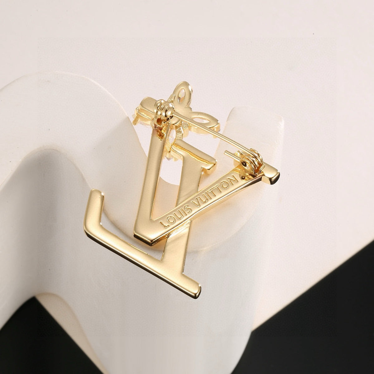 letter Brooch for women - alternate angle view 3