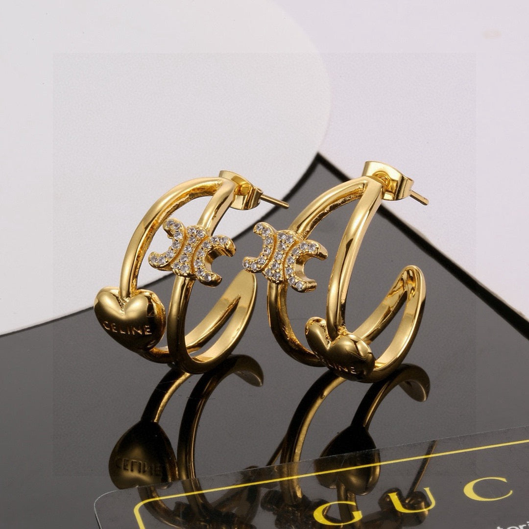 unique Drop Earrings for women - product detail view