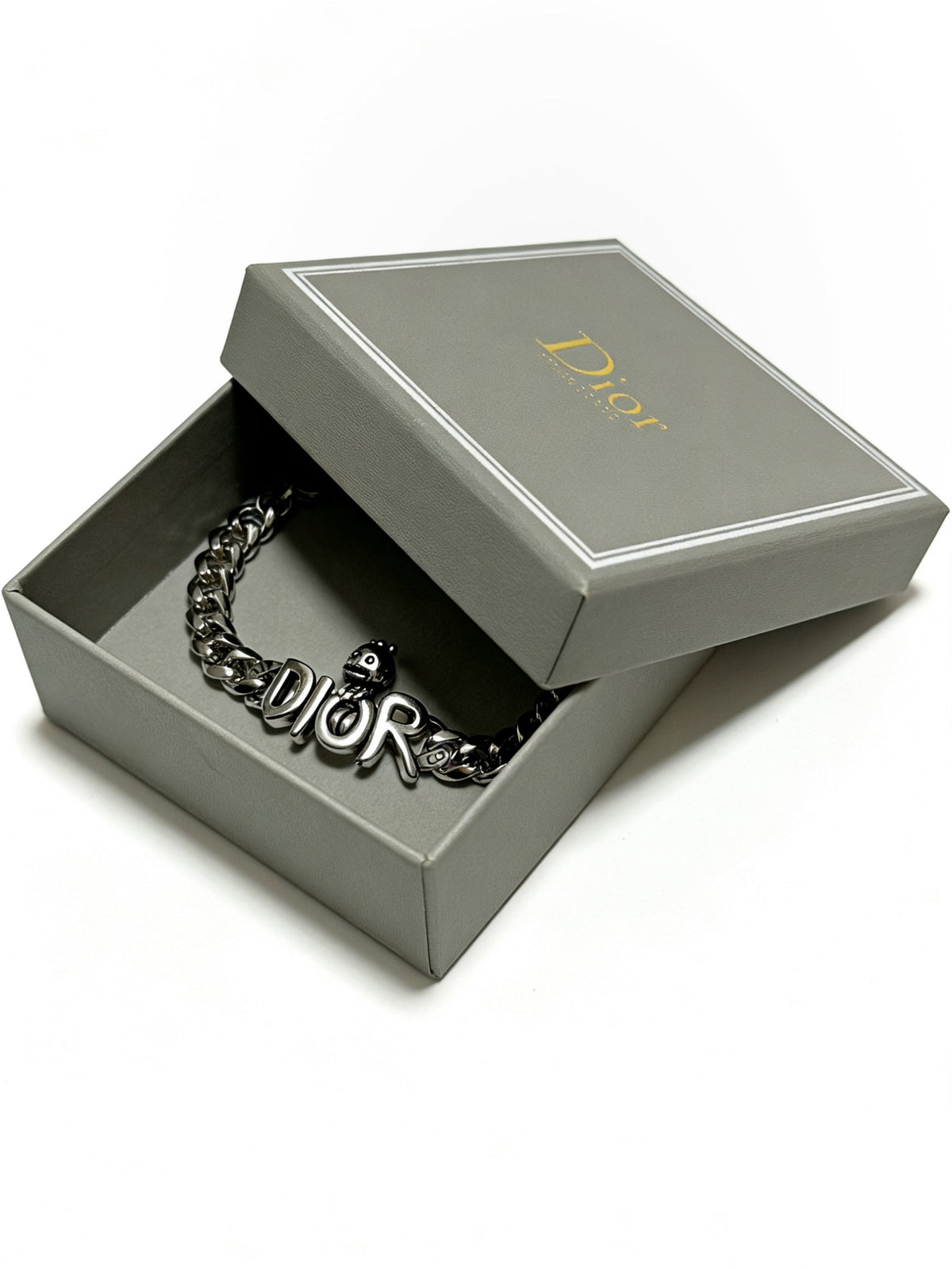 antique chain Bracelet for men - alternate angle view 7