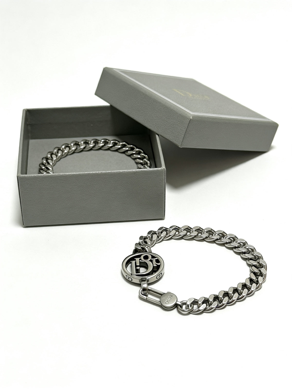 antique chain Bracelet for men - alternate angle view 5