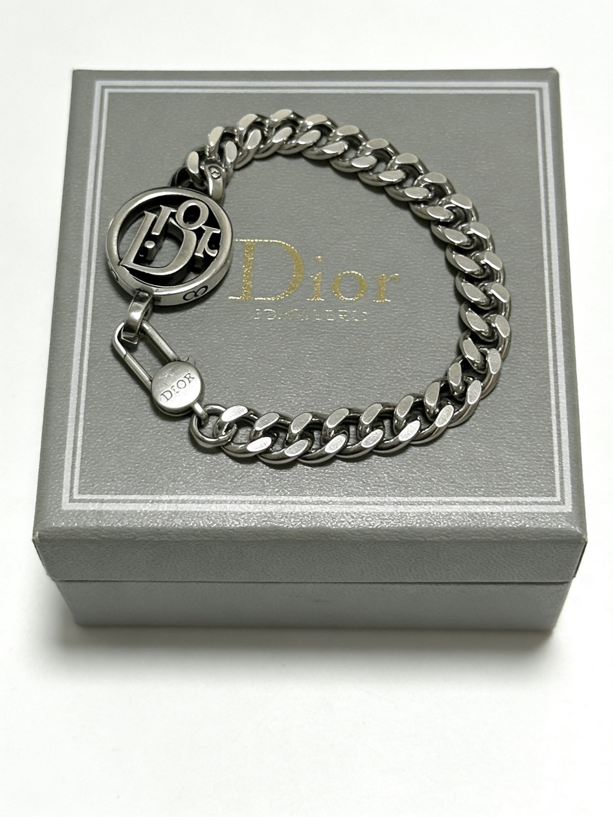 antique chain Bracelet for men - alternate angle view 4