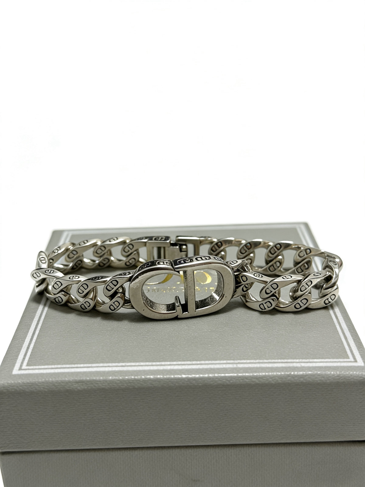 antique chain Bracelet for men - alternate angle view 5