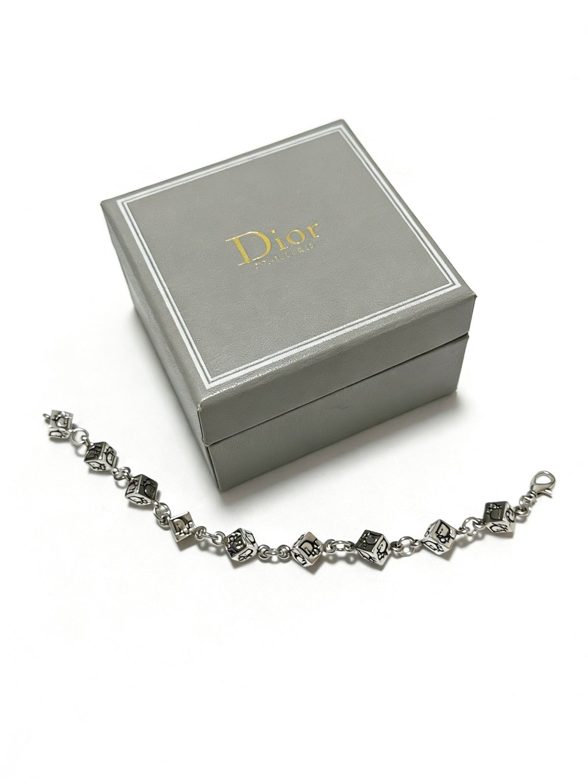 antique chain Bracelet for men - alternate angle view 2