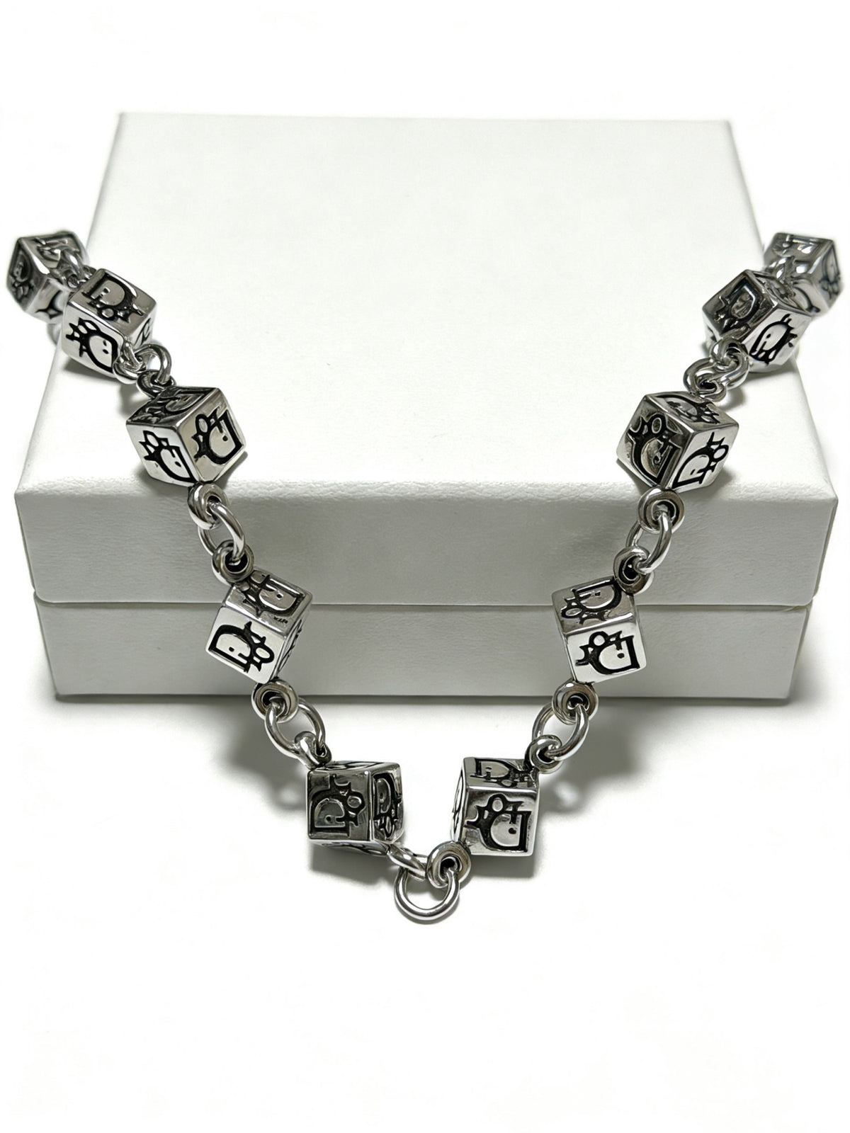 antique chain Bracelet for men - alternate angle view 3