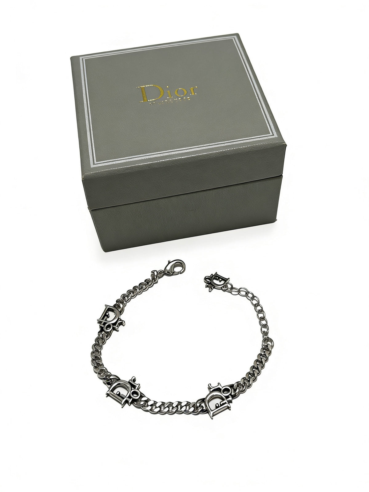 antique chain Bracelet for men - product detail view
