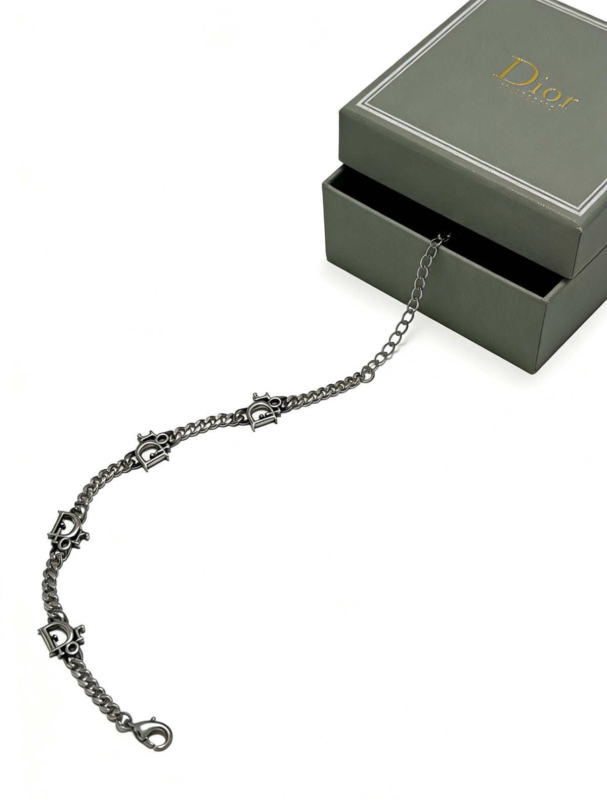 antique chain Bracelet for men - alternate angle view 6