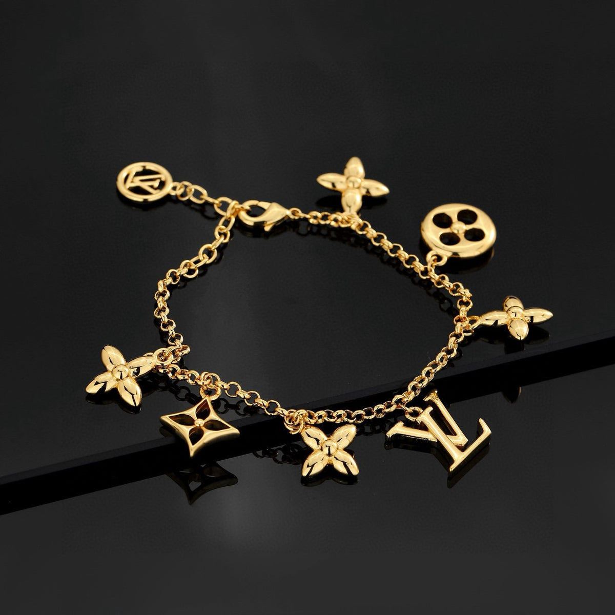 letter Bracelet for women - alternate angle view 2