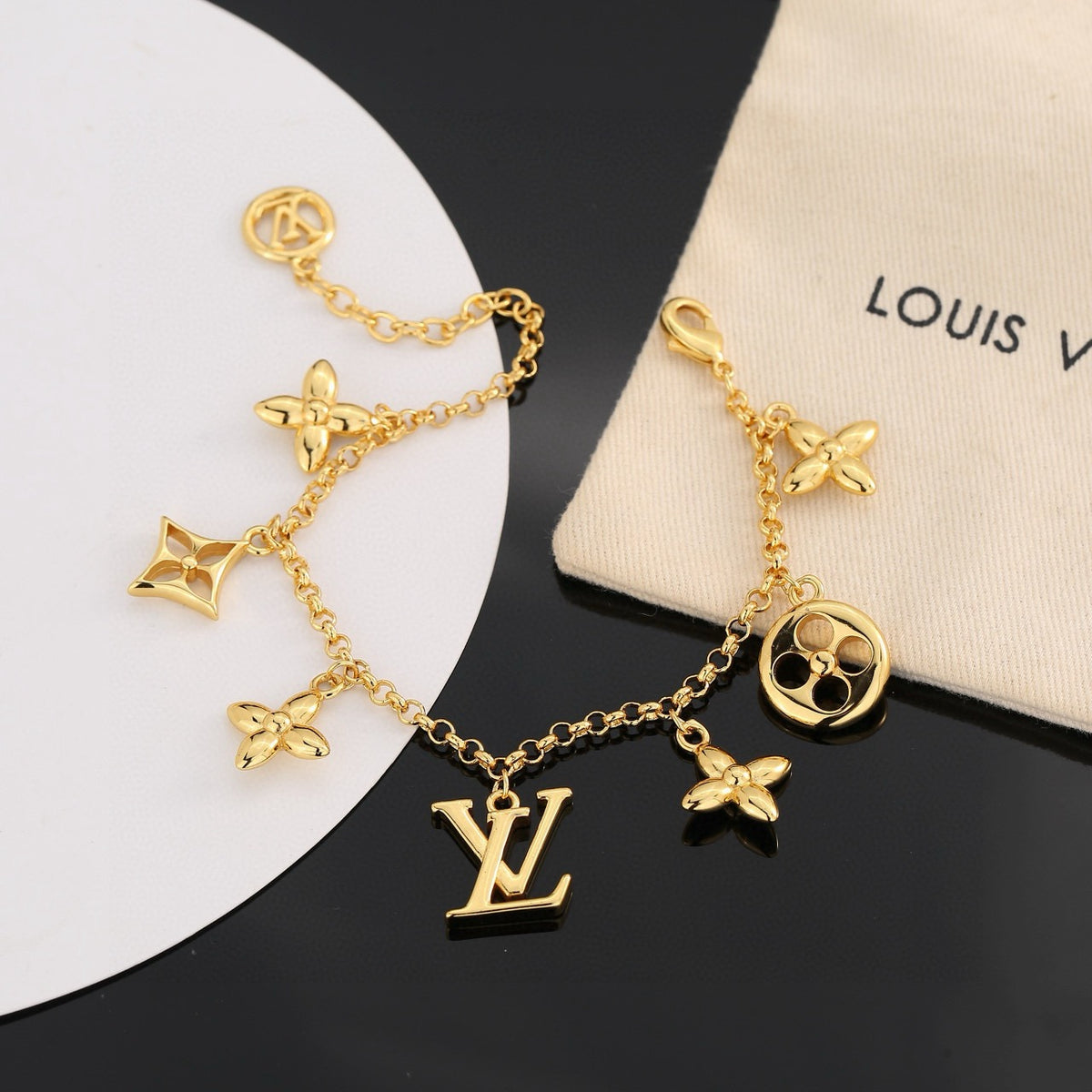 letter Bracelet for women - alternate angle view 4