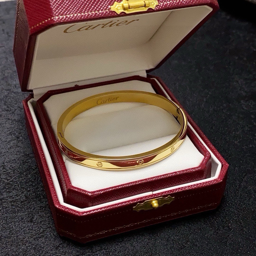 white delicate Bangle for women - alternate angle view 7