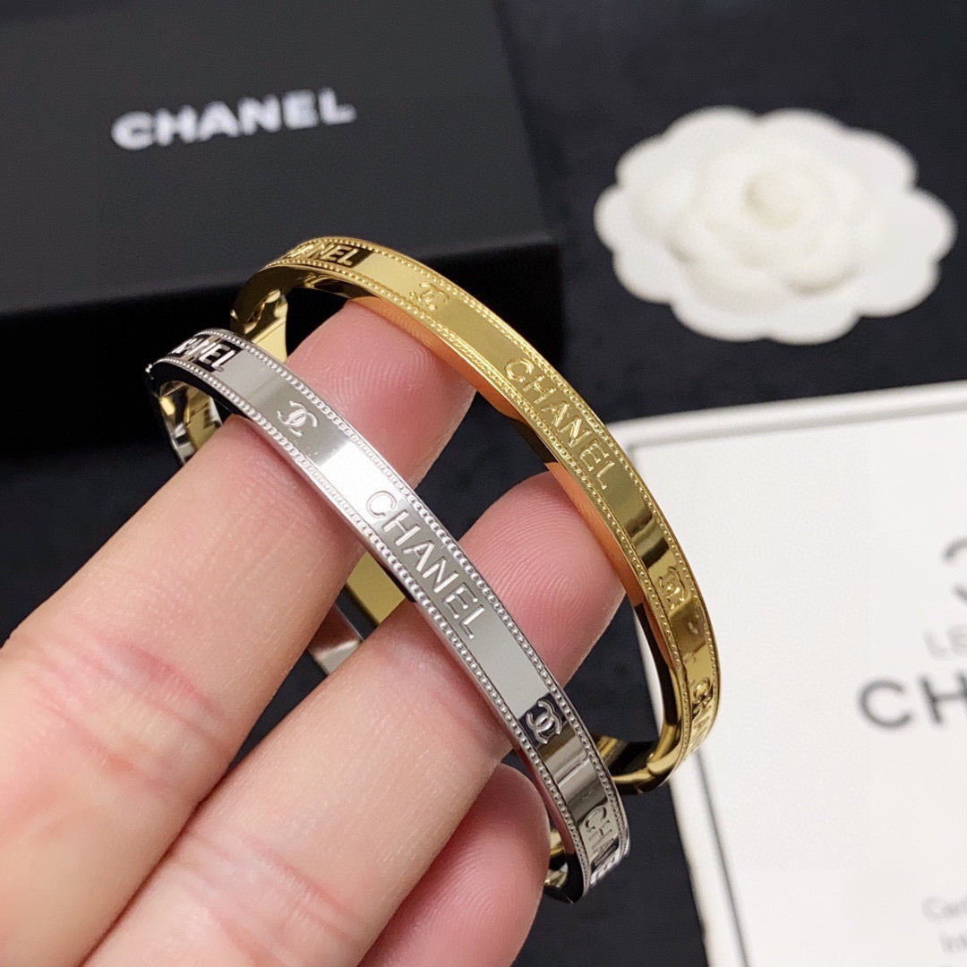 letter Bangle for women - product detail view