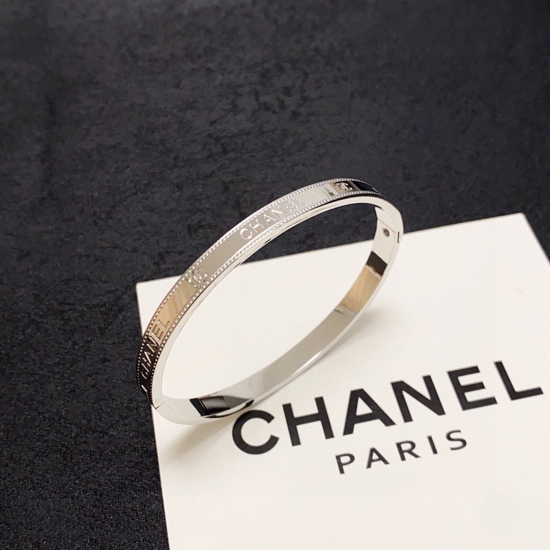 letter Bangle for women - alternate angle view 7