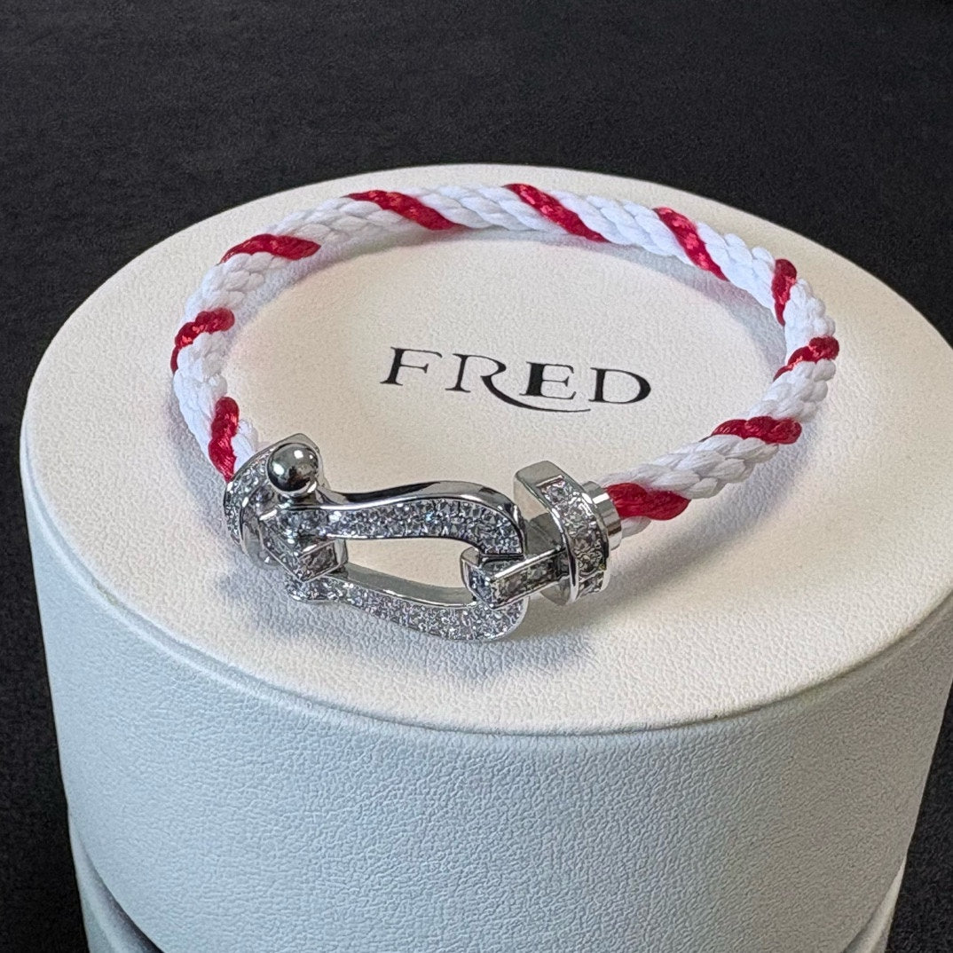 rose gold crystal rose Bangle for men - alternate angle view 2