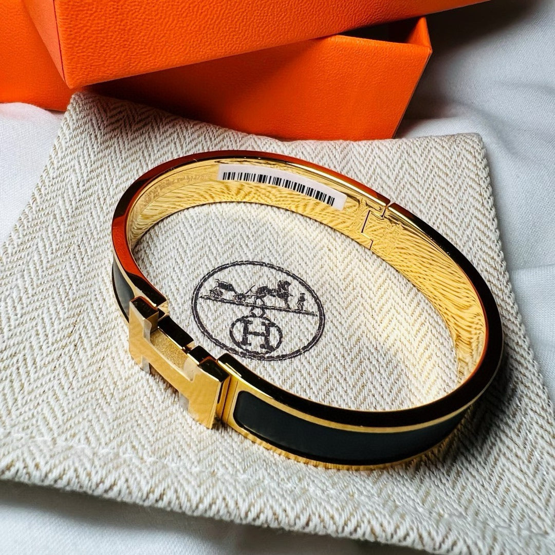 black couple Bangle for men - alternate angle view 4