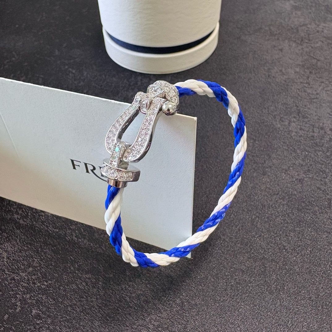 rose gold crystal rose Bangle for men - alternate angle view 4