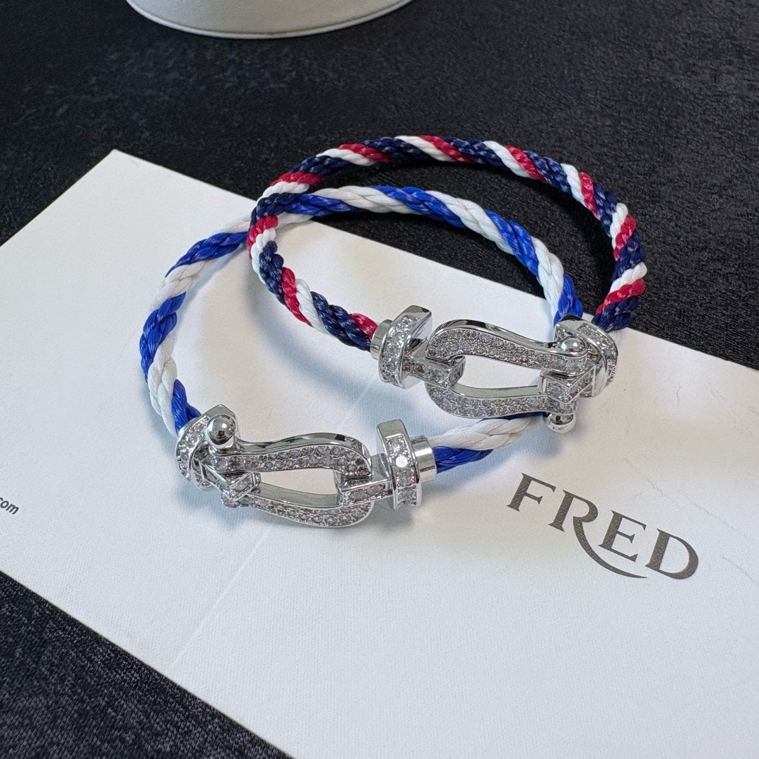 rose gold crystal rose Bangle for men - alternate angle view 5