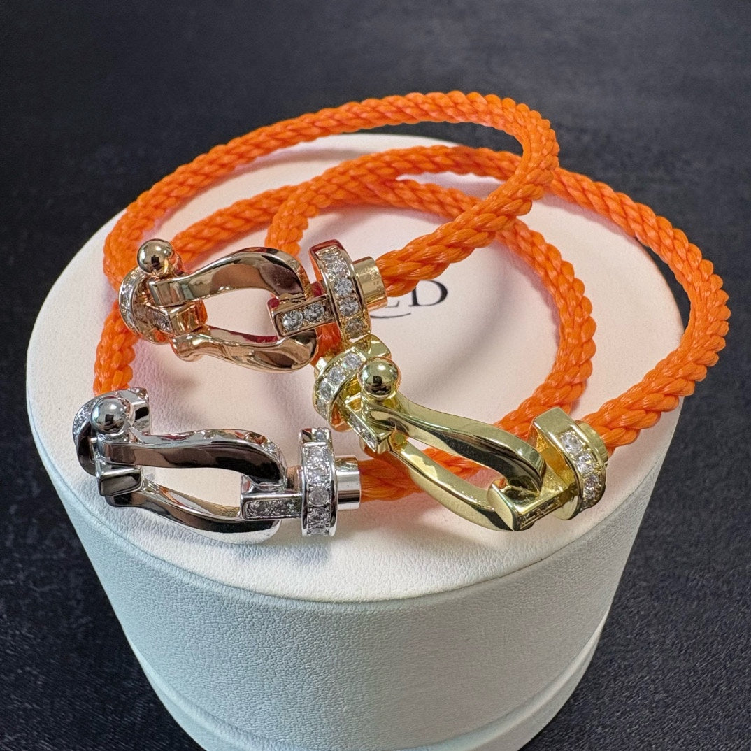 rose gold crystal rose Bangle for men - alternate angle view 7