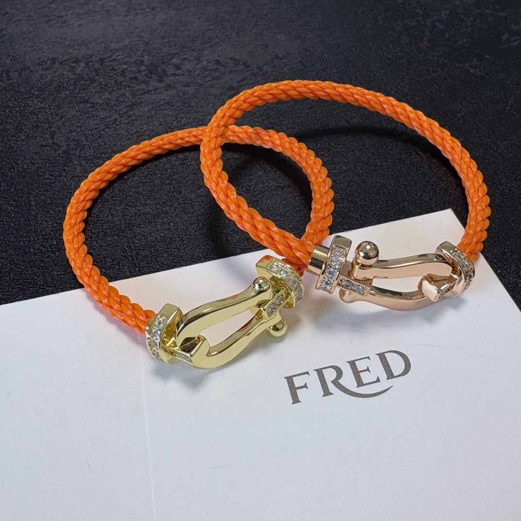 rose gold crystal rose Bangle for men - alternate angle view 4
