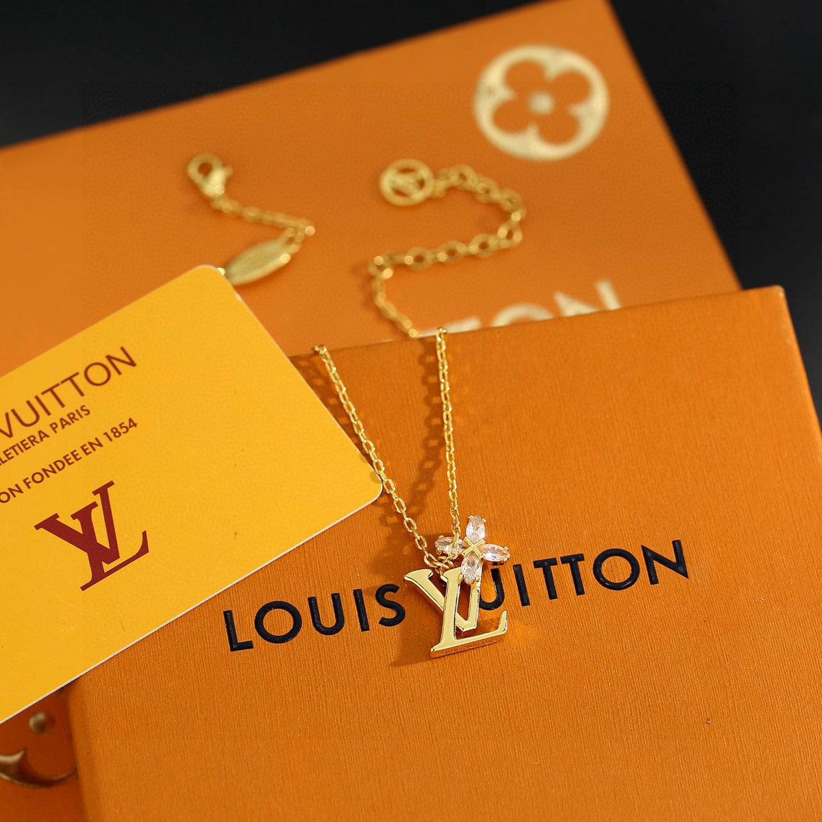 letter Necklace for women - product detail view