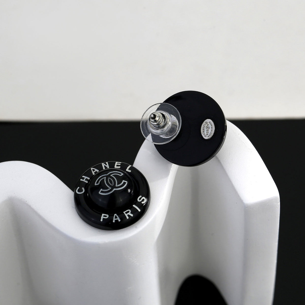 acrylic luxury Drop Earrings for women - alternate angle view 4