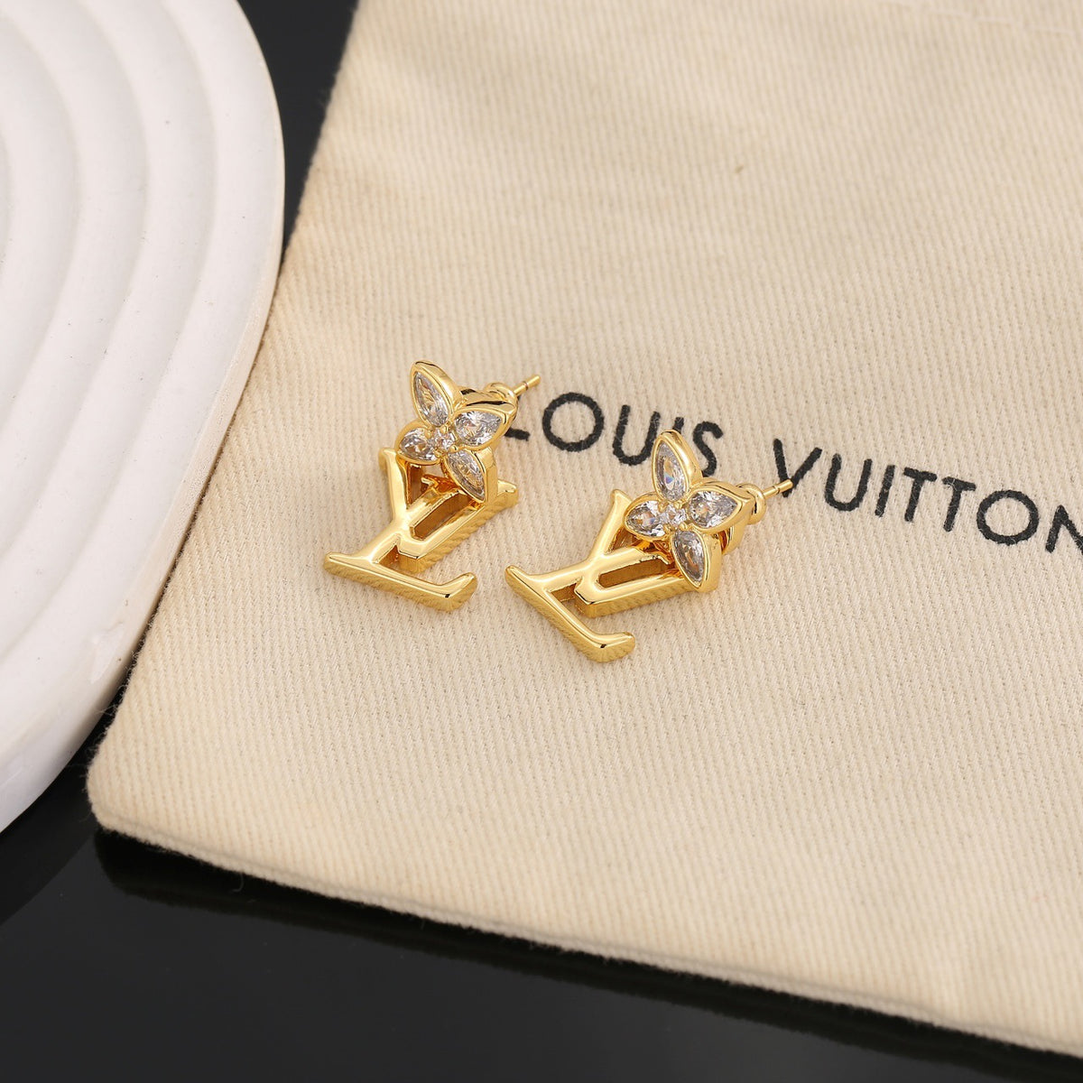 elegant Stud Earrings for women - alternate angle view 8