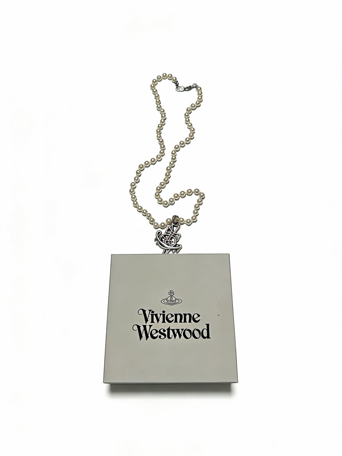 pearl Necklace for men - alternate angle view 3