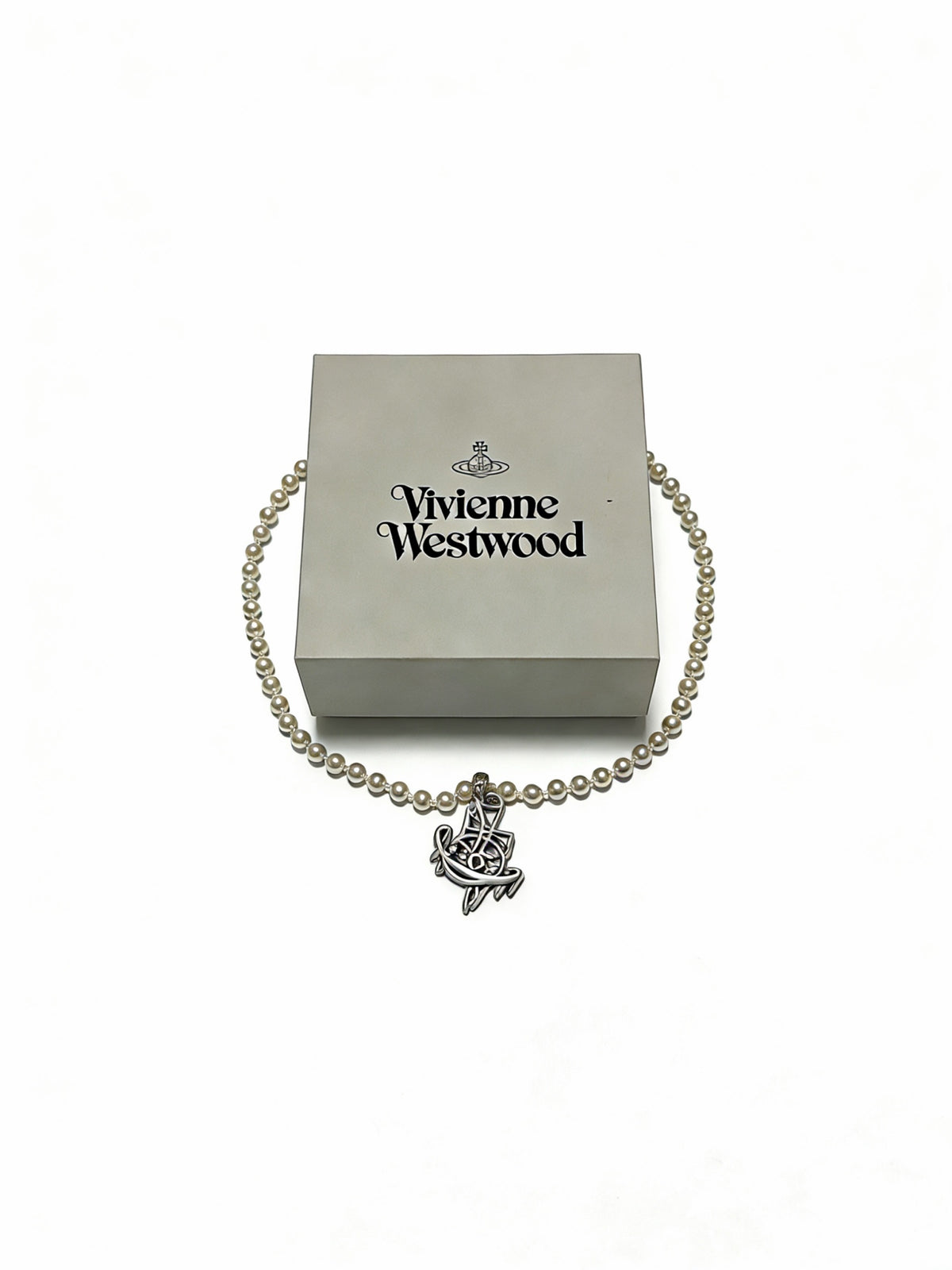 pearl Necklace for men - product detail view