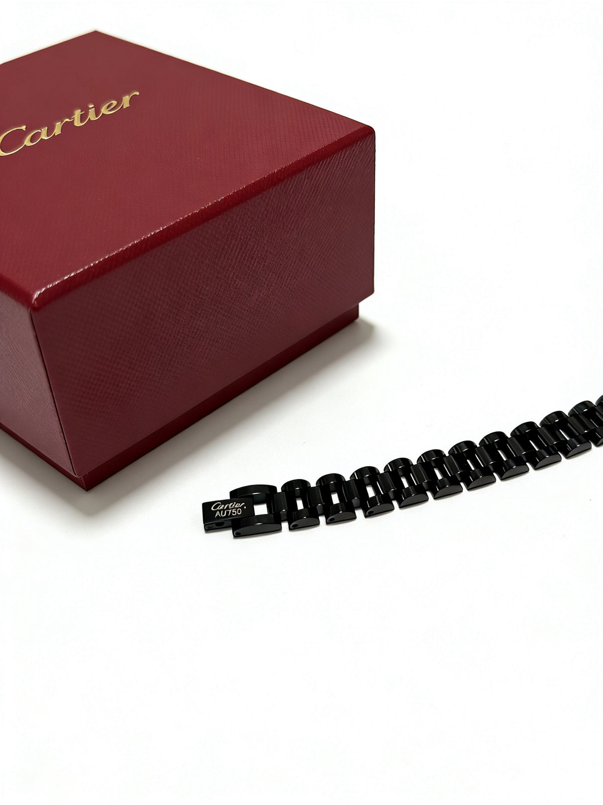 gold minimalist Ring for men - alternate angle view 3